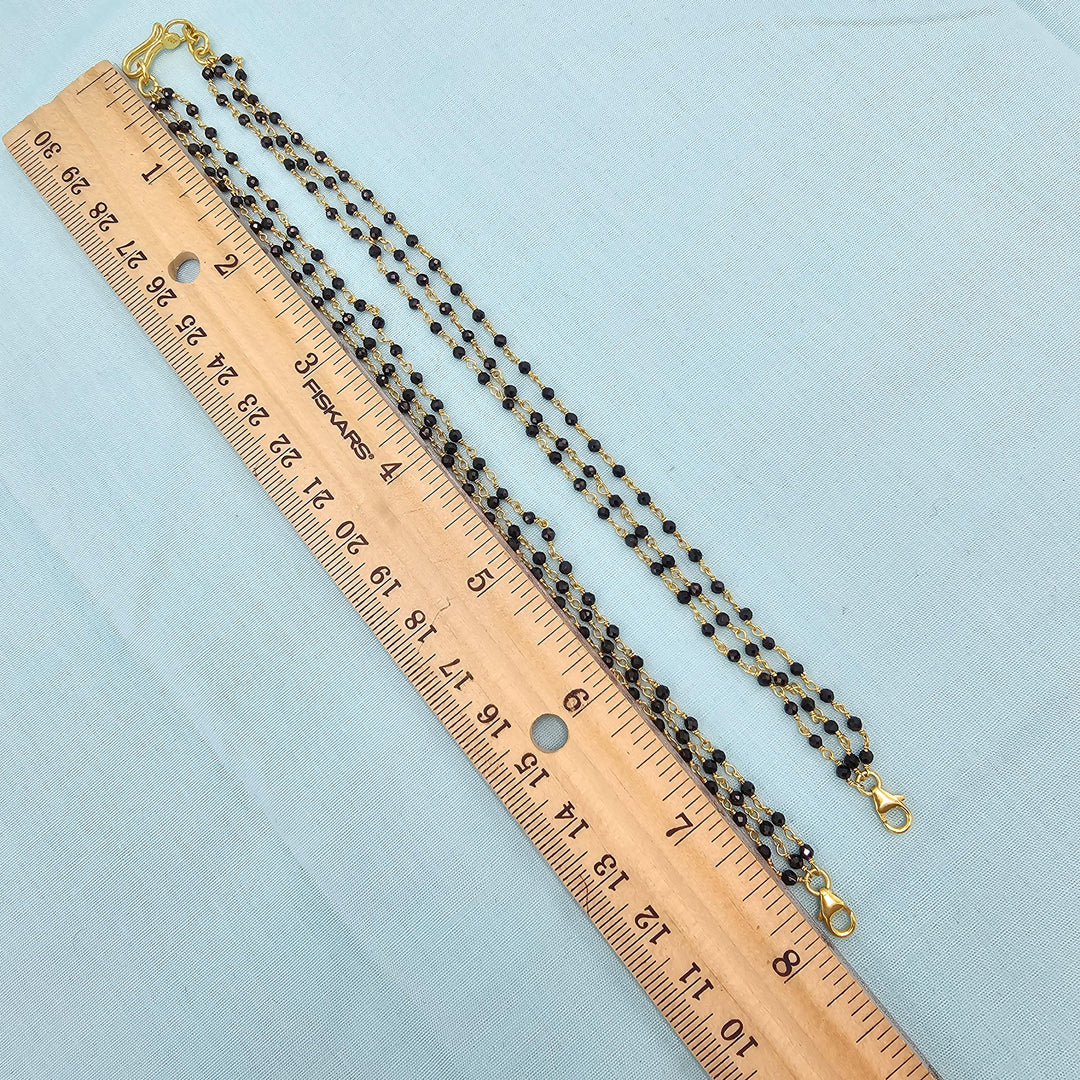 16" 3L Silver black Diamond