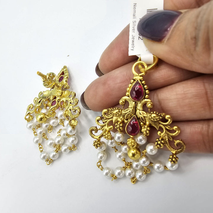 Pearl layer Pendant set