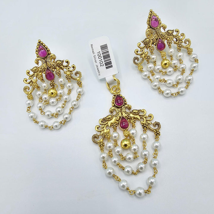Pearl layer Pendant set