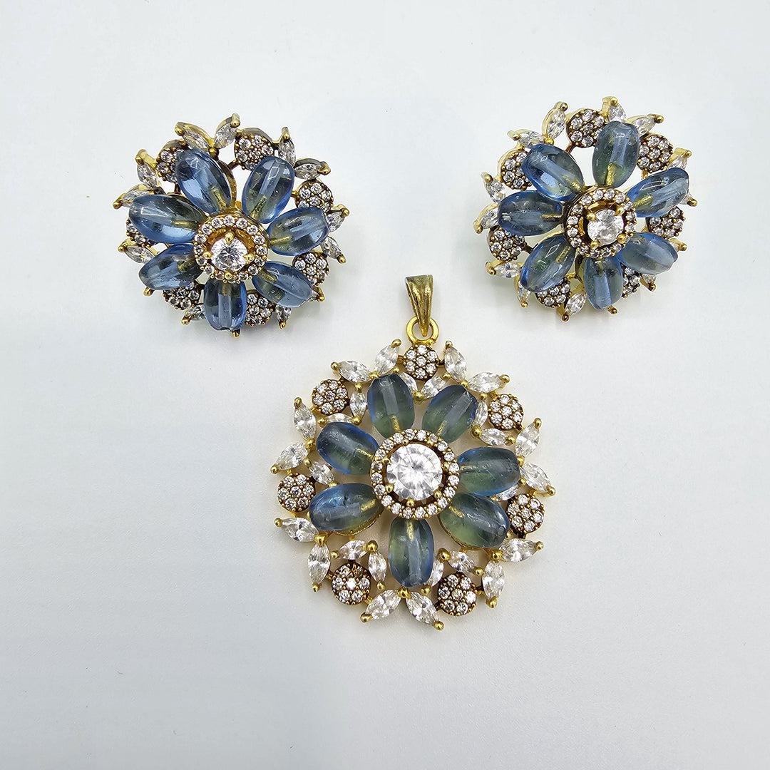 tANZANITE Pendant set