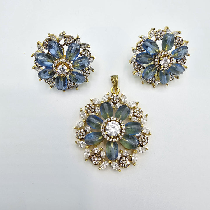 tANZANITE Pendant set