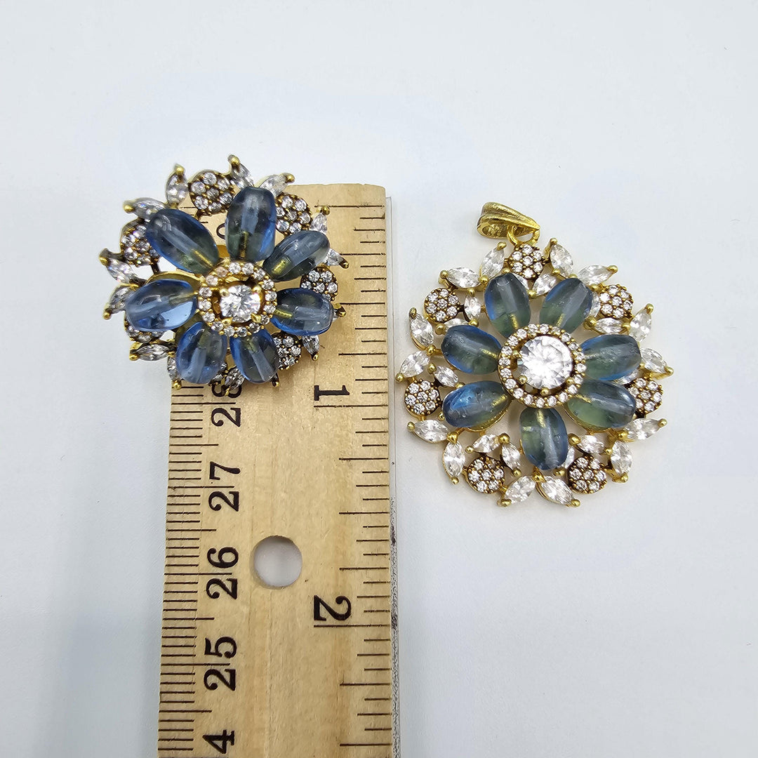 tANZANITE Pendant set