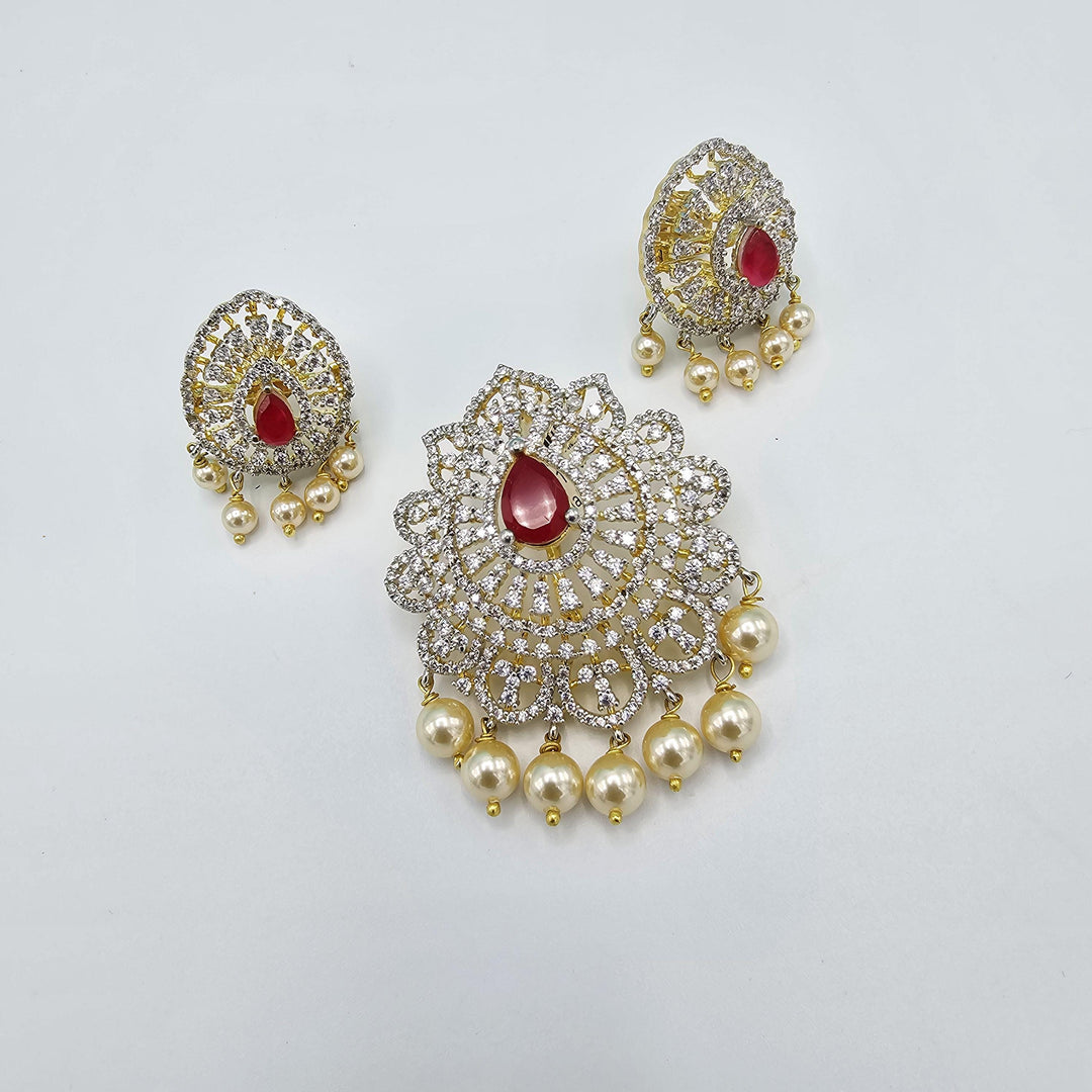 Diamond Pendant set