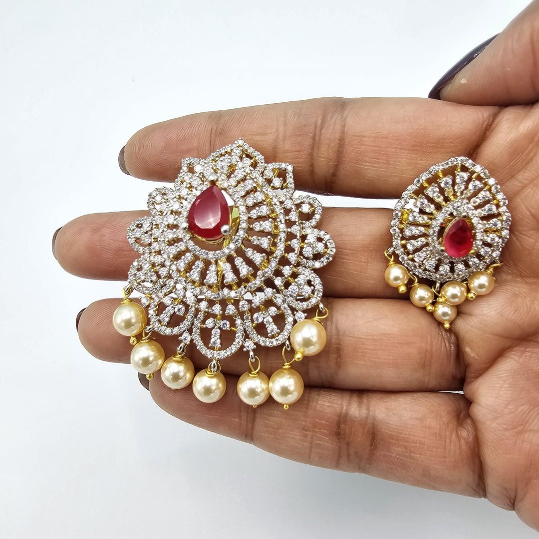 Diamond Pendant set