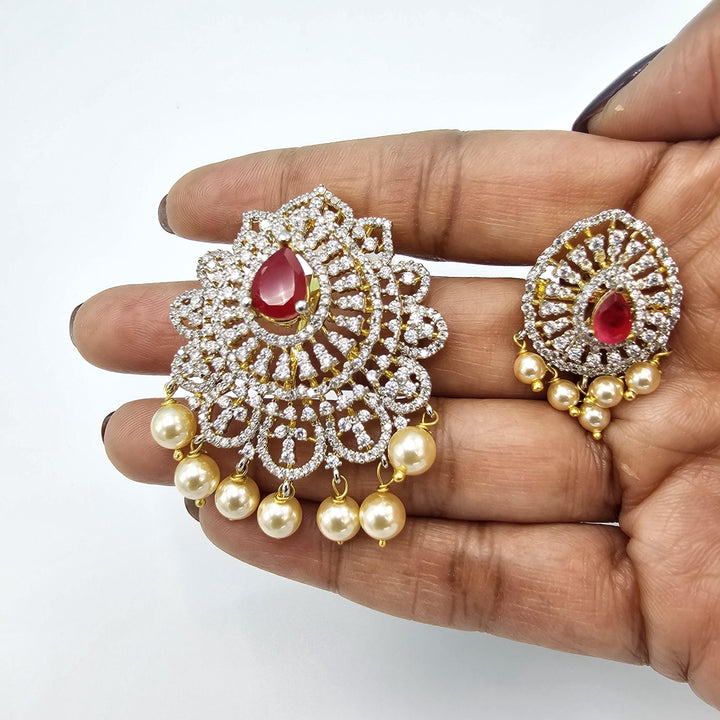 Diamond Pendant set