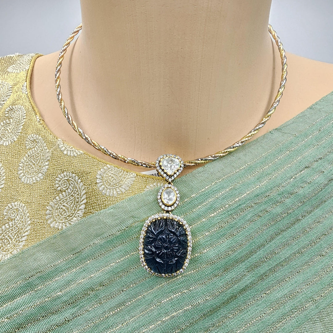blue Pendant set