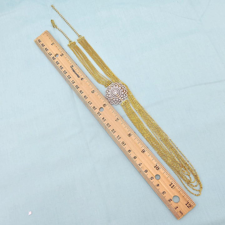 925 8LDiamond side pendant