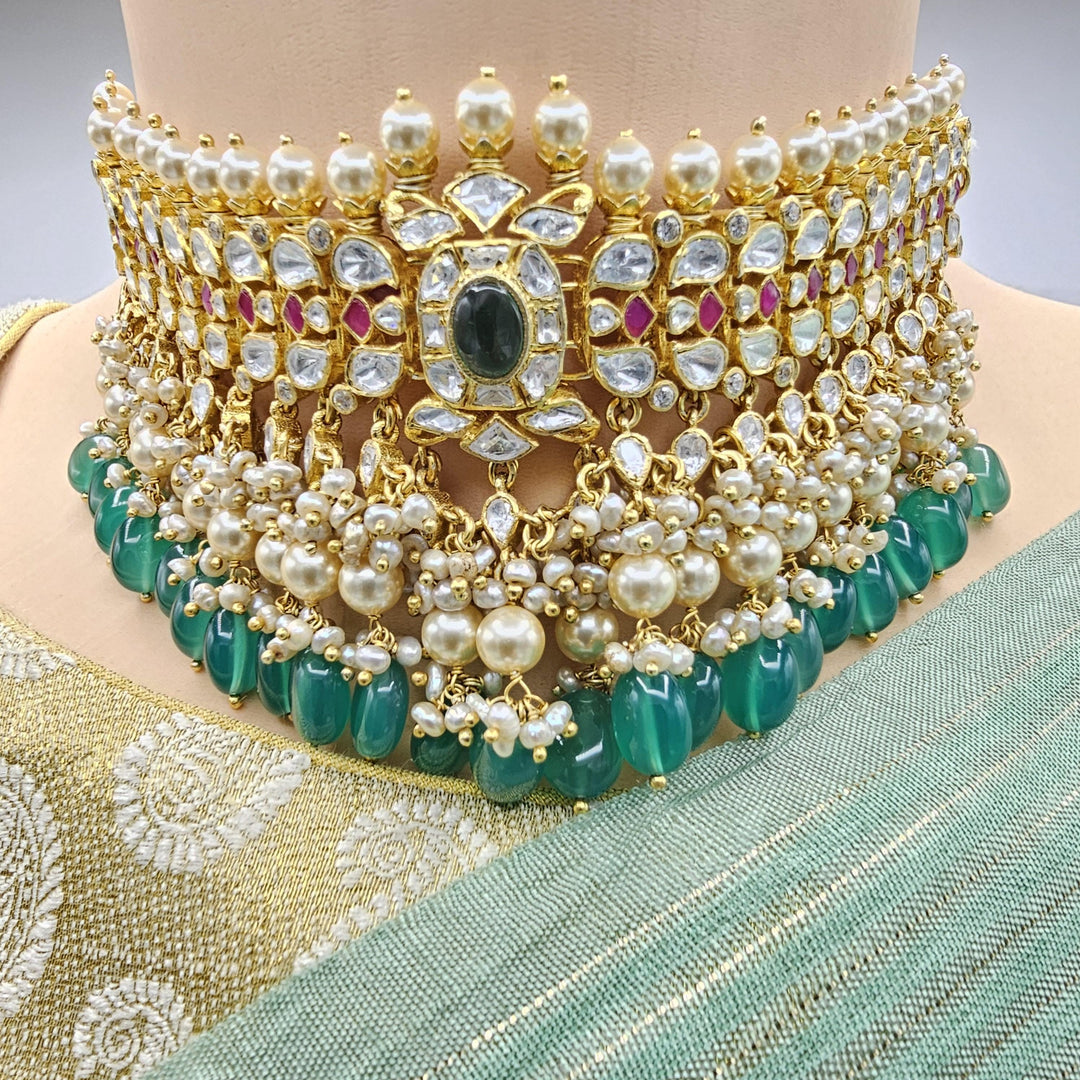 92.5 Moissanite choker set