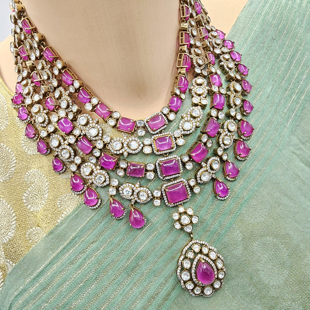 92.5 Victorian mozo necklace