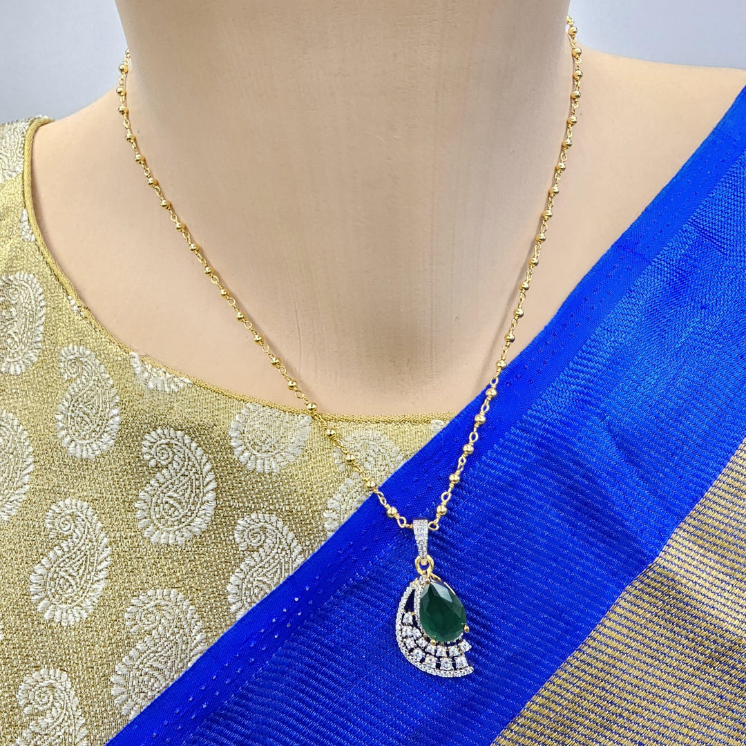 Emerald Pendant set