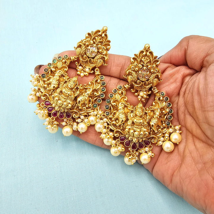 Silver Lakshmi Deep Nakshi Bali