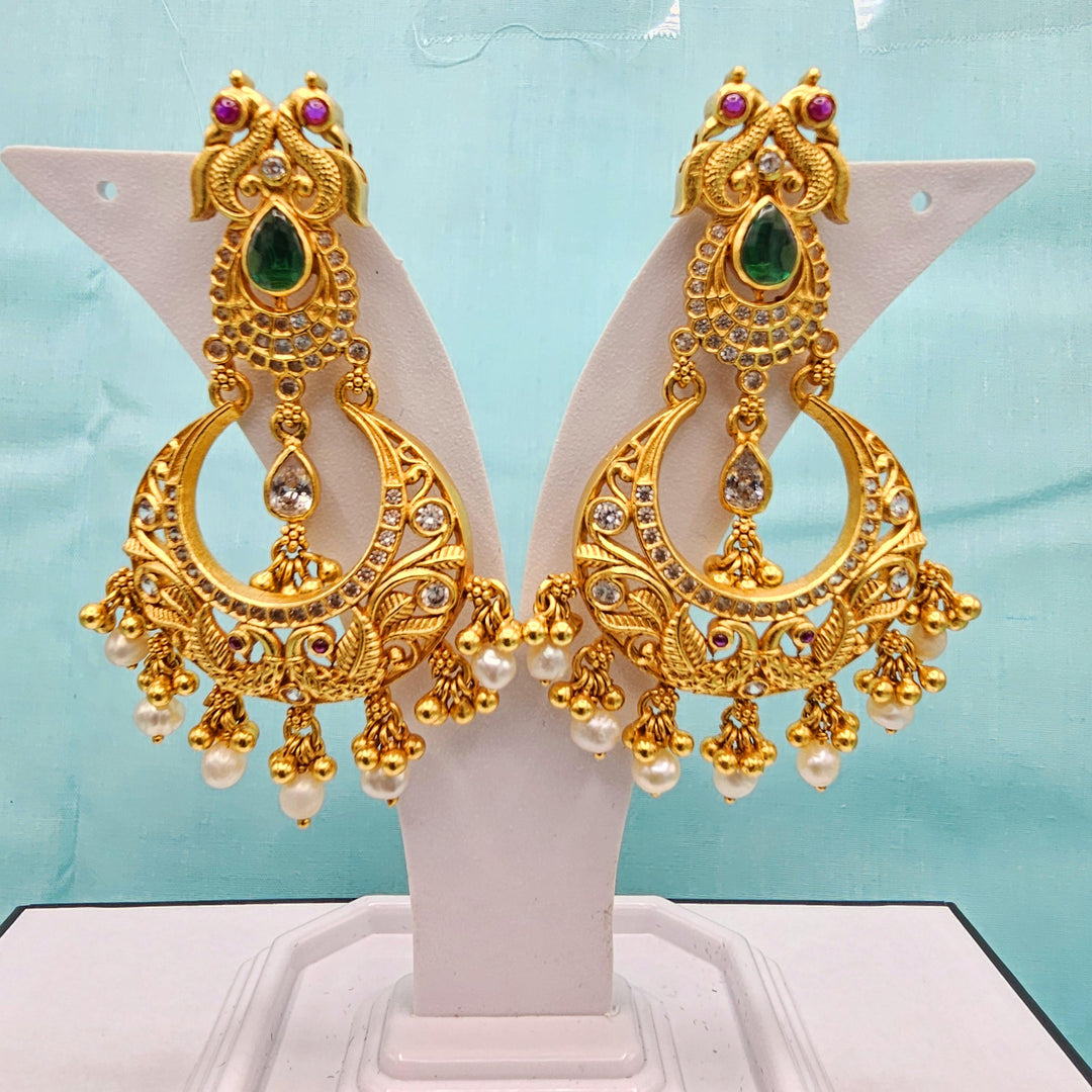 92.5 Silver CZ Nakshi Bali