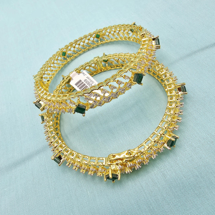 92.5 Diamond Bangle set