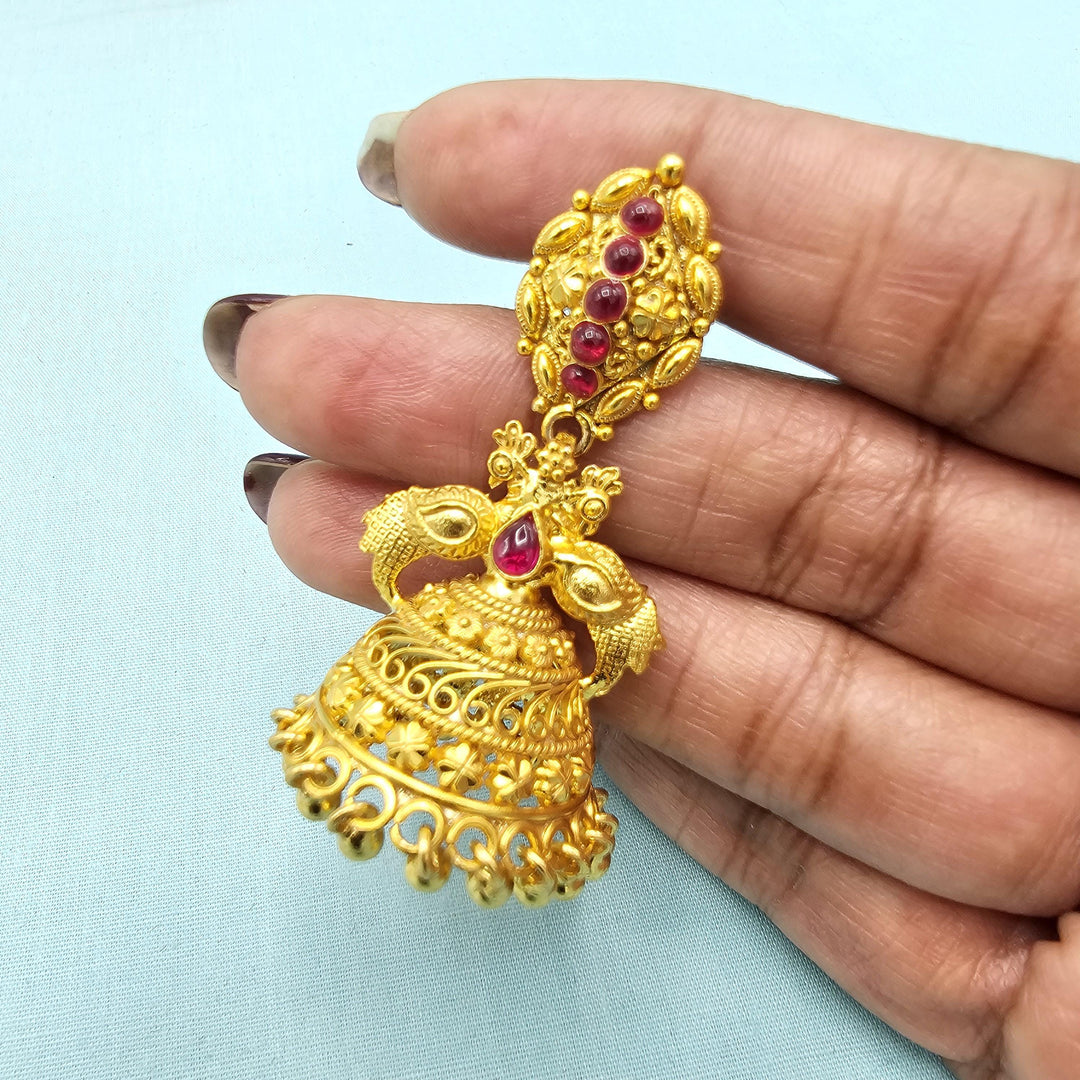 92.5 Silver CZ Nakshi Bali
