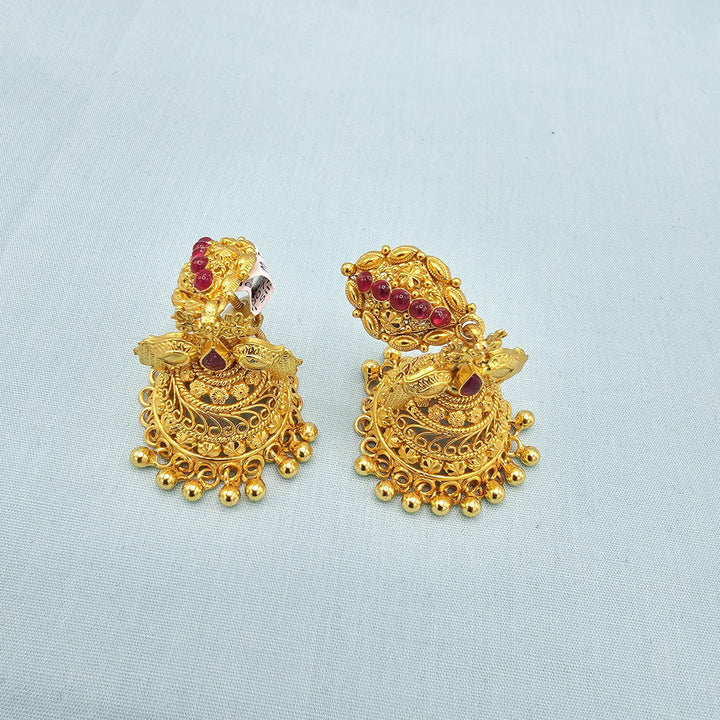 92.5 Silver CZ Nakshi Bali