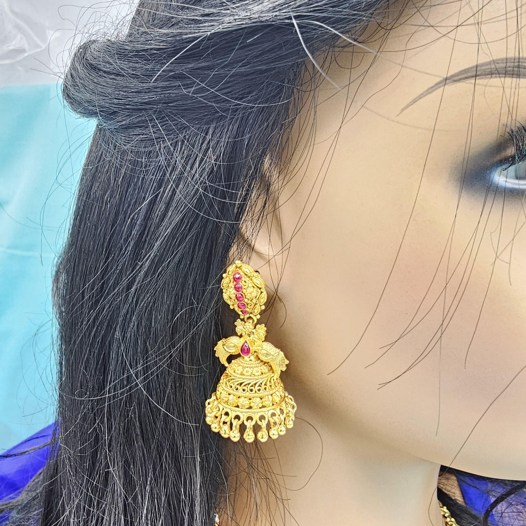 92.5 Silver CZ Nakshi Bali