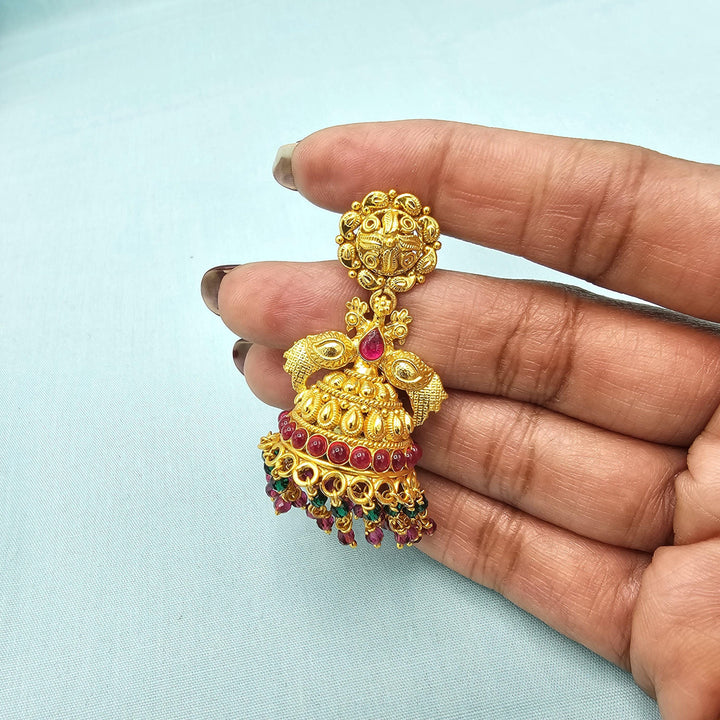 92.5 Silver CZ Nakshi Bali