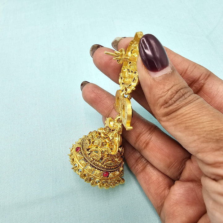 92.5 Silver CZ Nakshi Bali