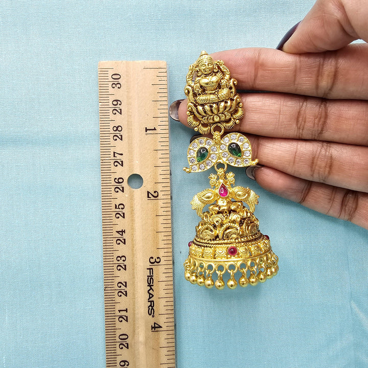92.5 Silver CZ Nakshi Bali