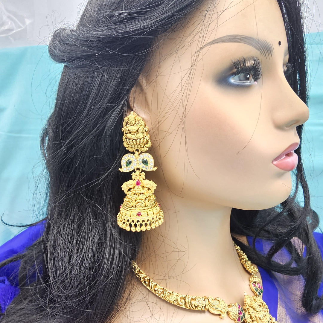 92.5 Silver CZ Nakshi Bali