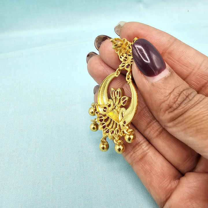 92.5 Silver CZ Nakshi Bali