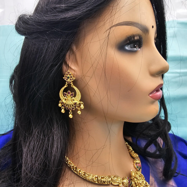 92.5 Silver CZ Nakshi Bali