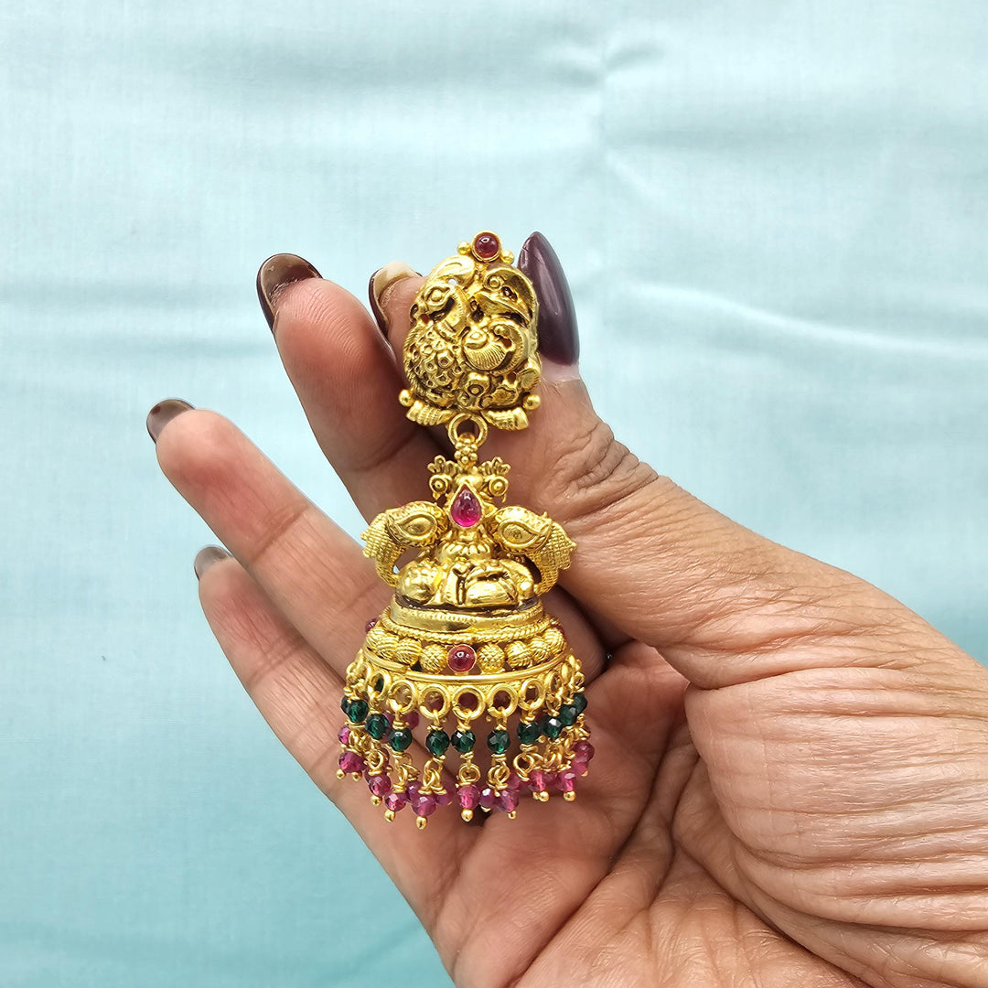 92.5 Silver CZ Nakshi Bali