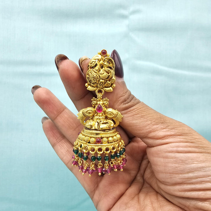92.5 Silver CZ Nakshi Bali