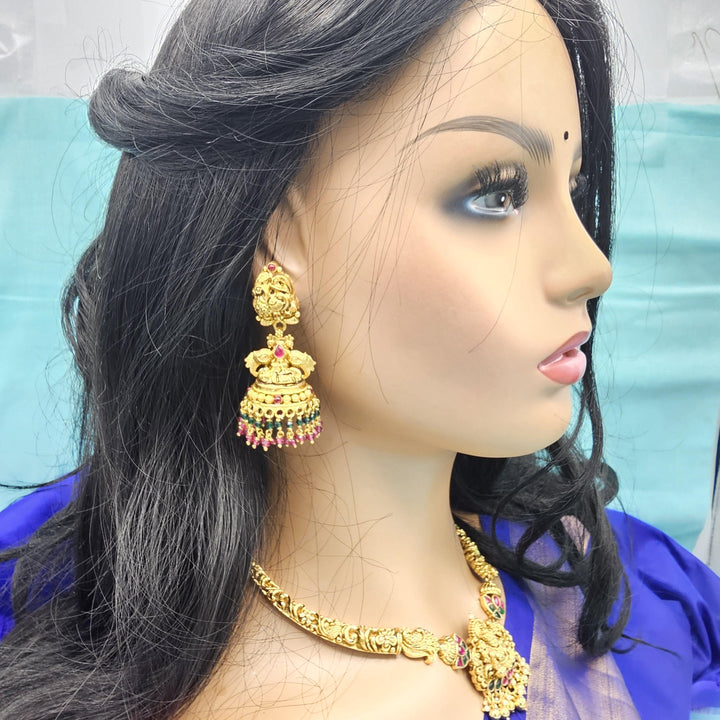 92.5 Silver CZ Nakshi Bali