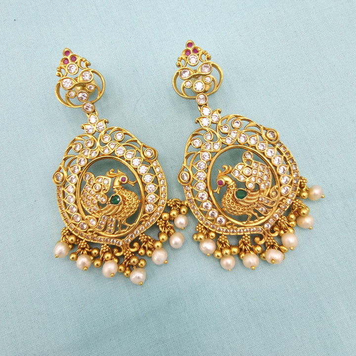 92.5 Silver CZ Nakshi Bali