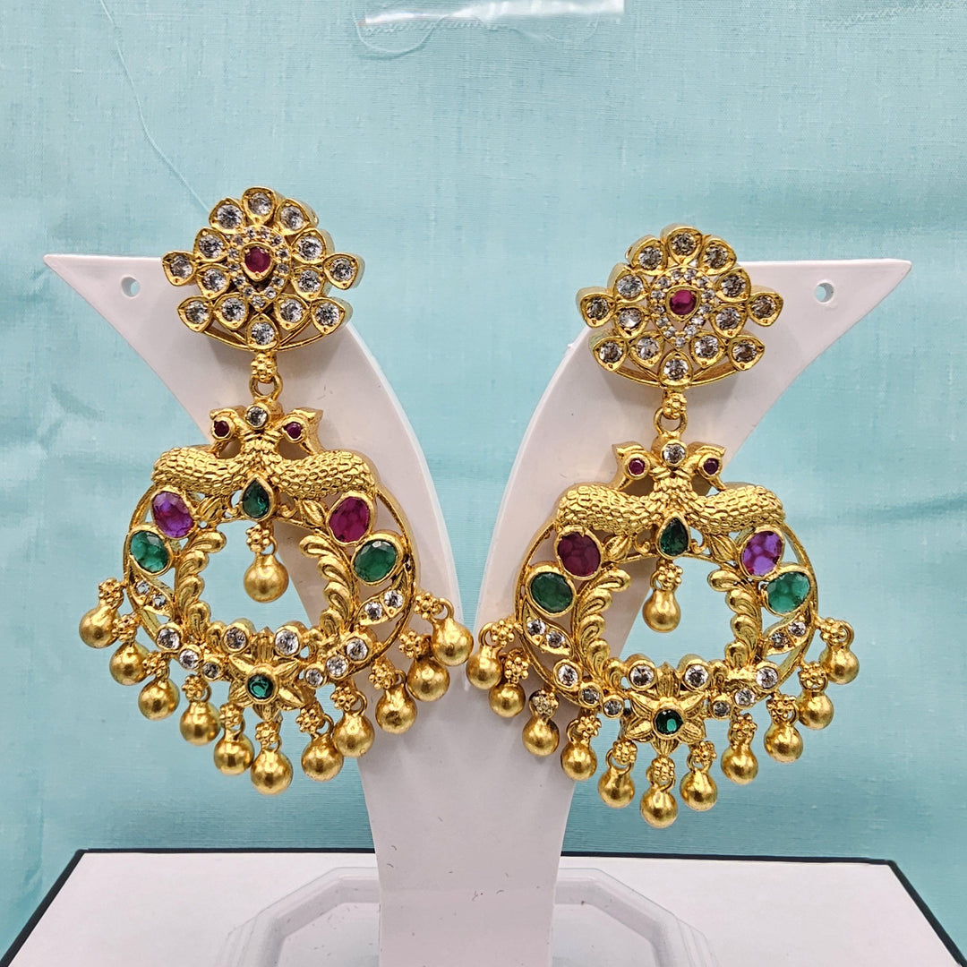 92.5 Silver CZ Nakshi Bali