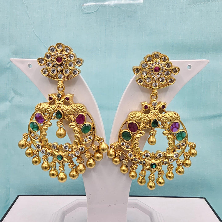 92.5 Silver CZ Nakshi Bali