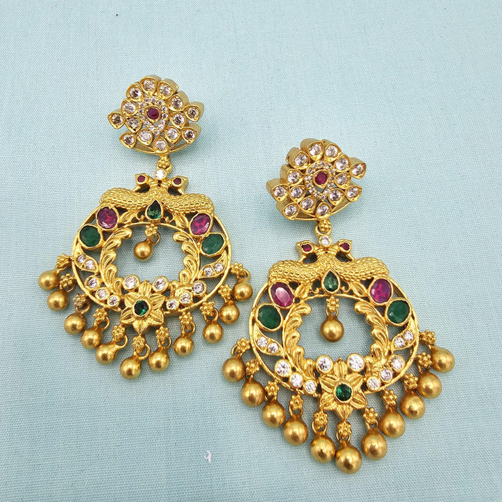 92.5 Silver CZ Nakshi Bali