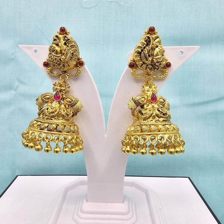 92.5 Silver Nakshi Jhumka