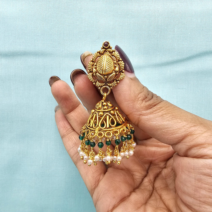 92.5 Silver CZ Nakshi Bali