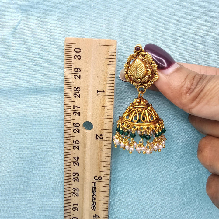 92.5 Silver CZ Nakshi Bali