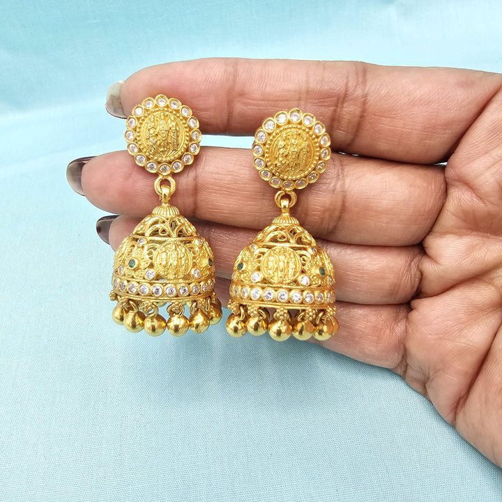 Silver Ram parivar Jhumka