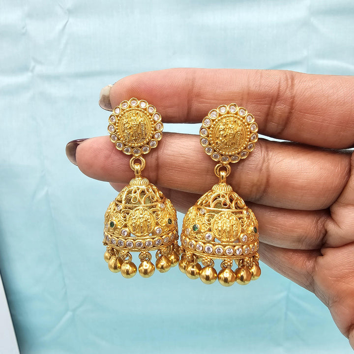 Silver Ram parivar Jhumka