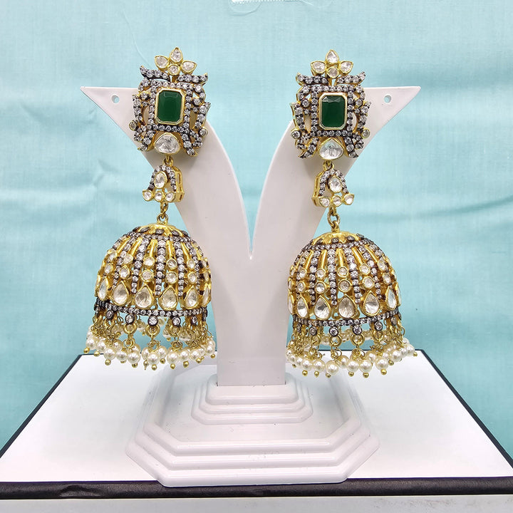 Silver Victorian Jhumka