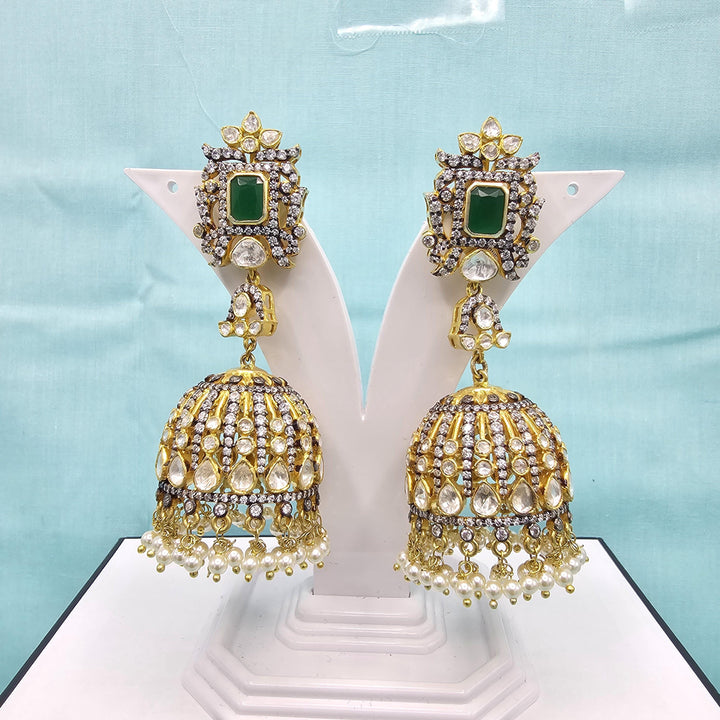 Silver Victorian Jhumka