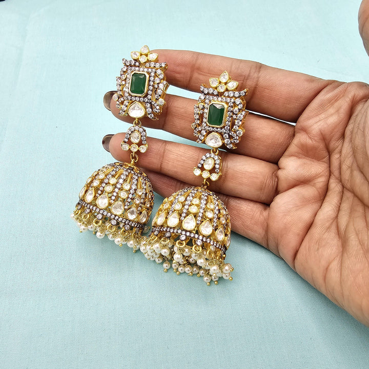 Silver Victorian Jhumka