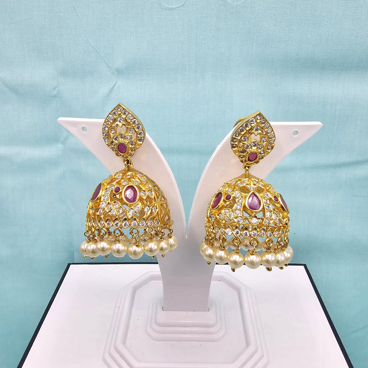 92.5 Silver Nakshi Jhumka