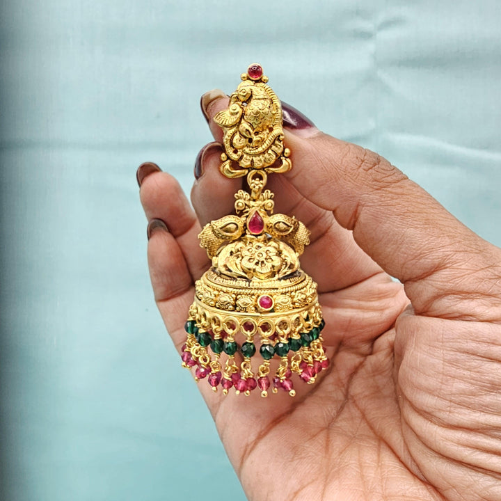 92.5 Silver Jumka earrings