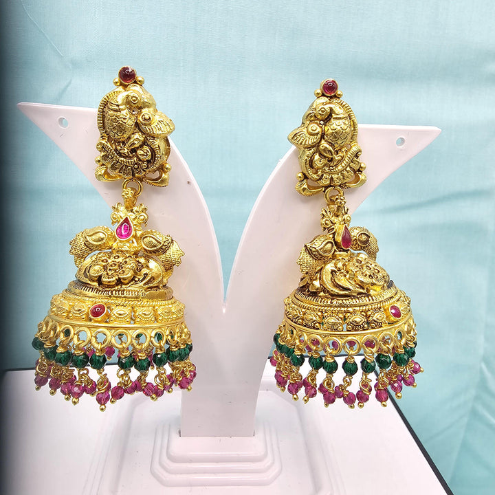 92.5 Silver Jumka earrings