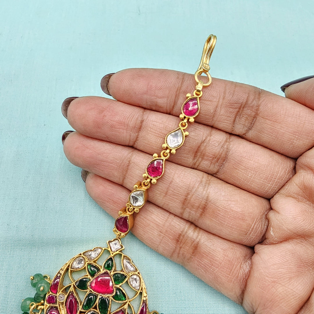 92.5 Kundan Bridal tikka