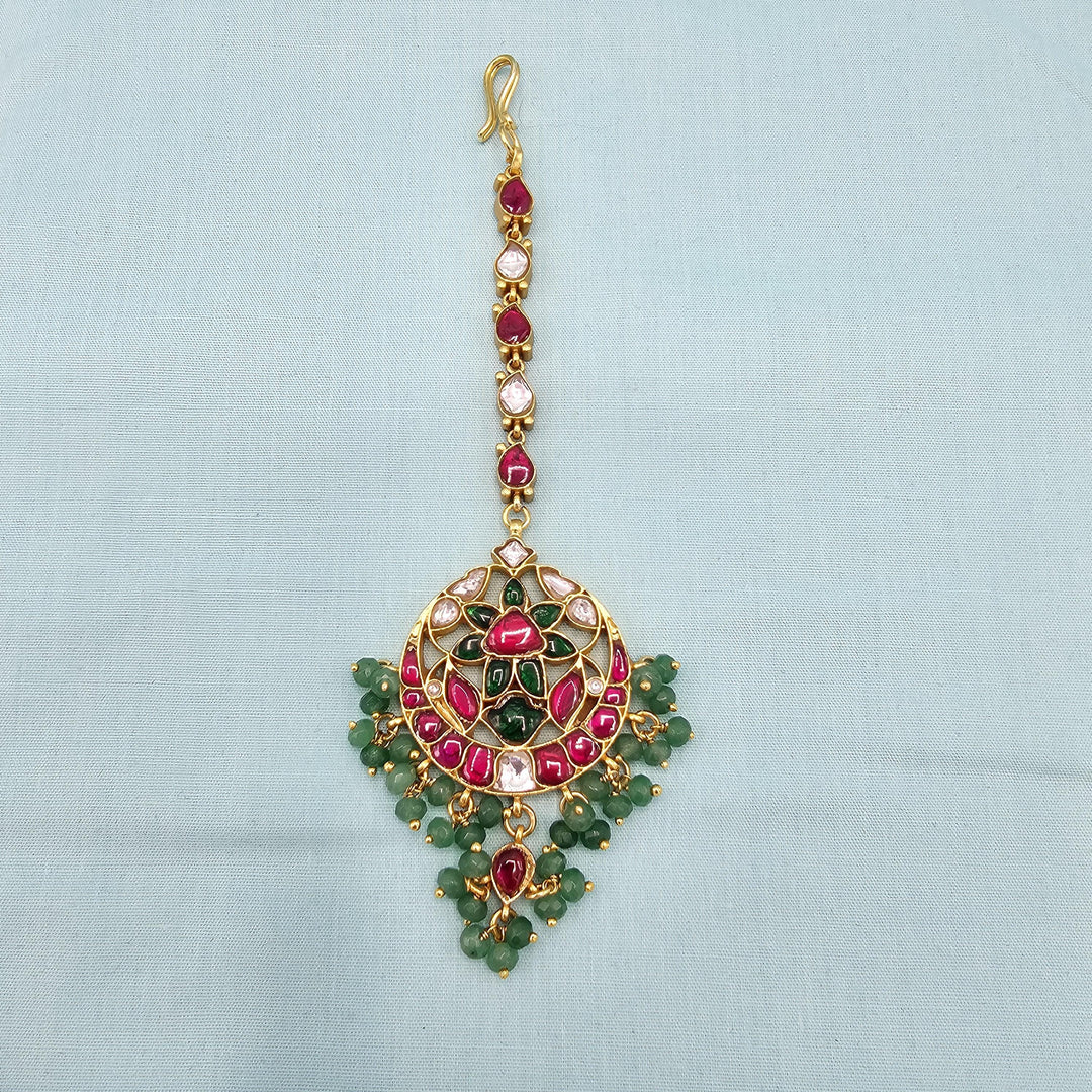 92.5 Kundan Bridal tikka