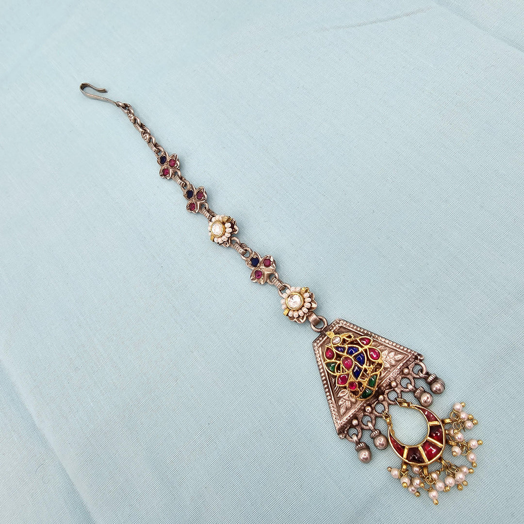 Dual tone Fusion Kundan
