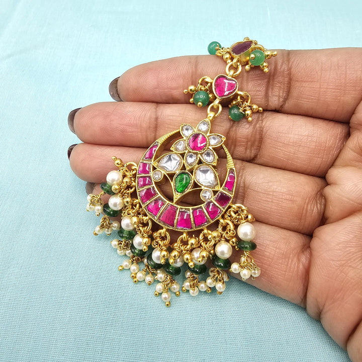 pINK & gREEN KundanS