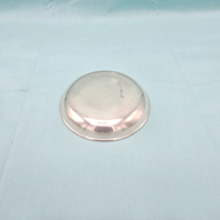 4"Silver small plate