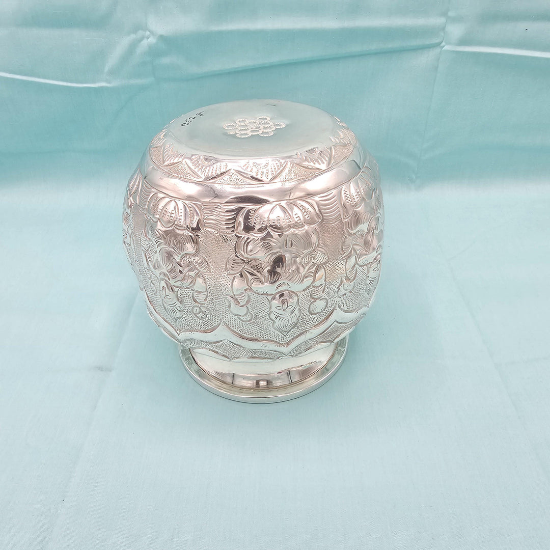 Silver Ashta lakshmi Kalasam